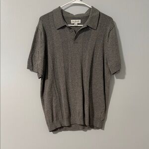 Classic Gray Polo Shirt for Men